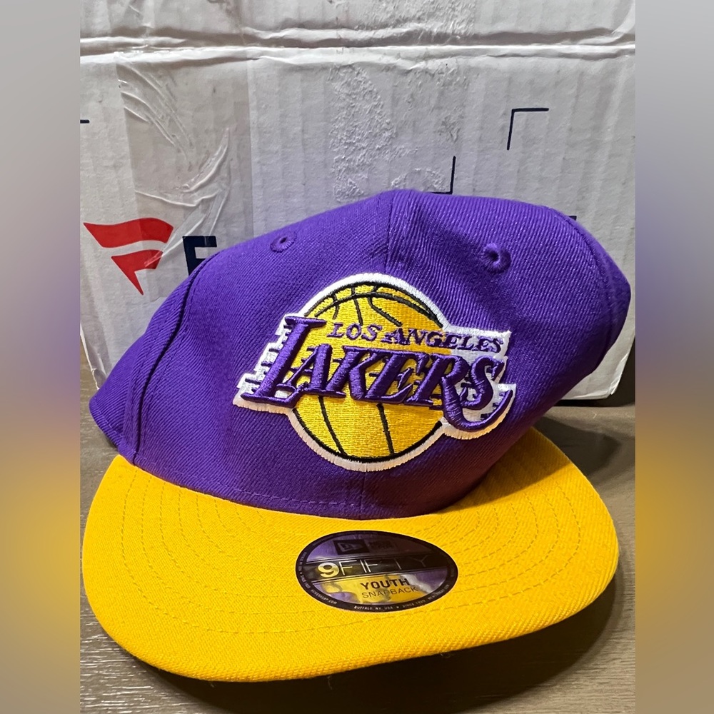 New Era Lakers Youth Boy's Snapback